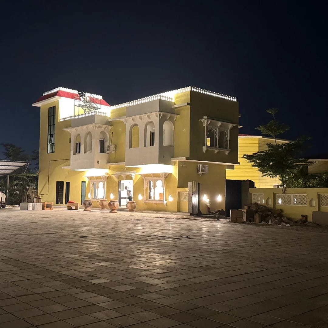 Luxurious cottages at The Pearl Resort